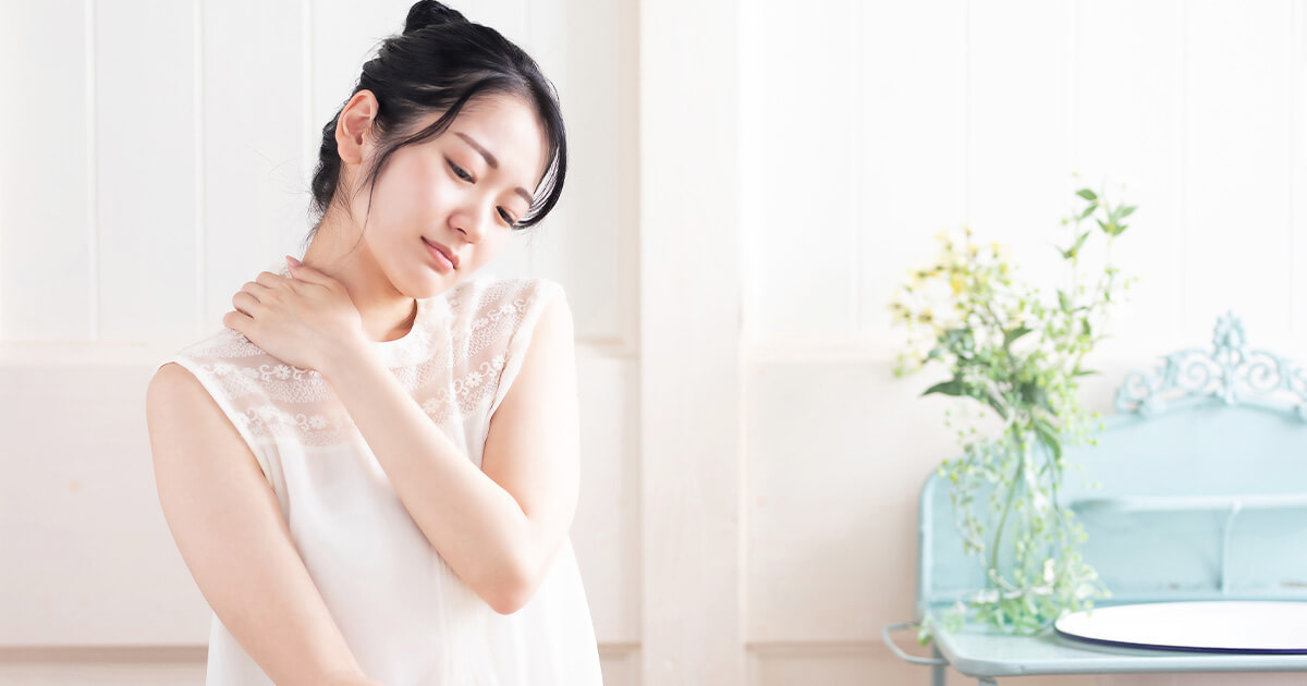 前鋸筋剥がしで肩凝り改善！