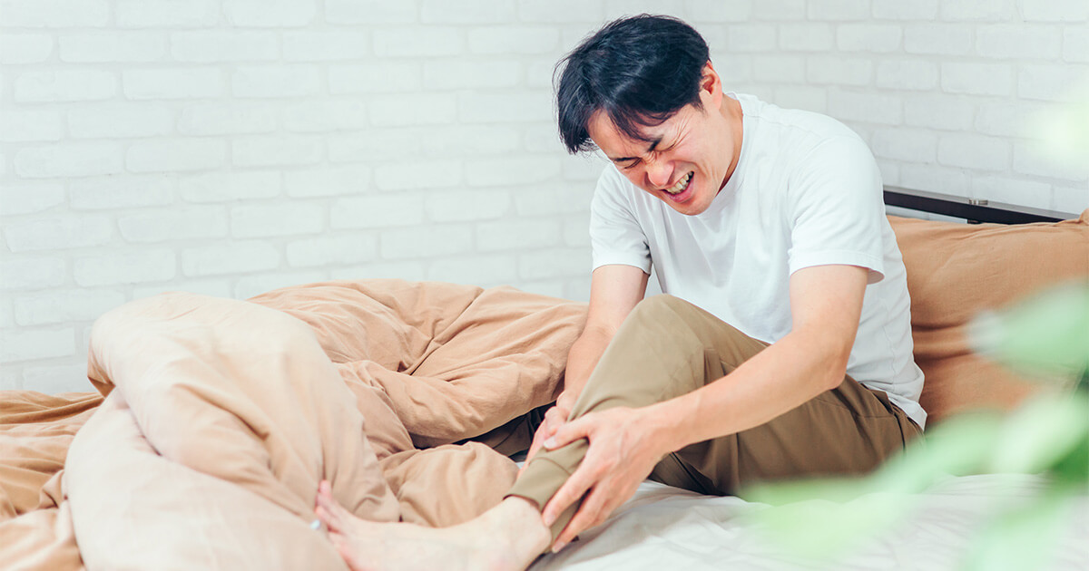 攣る原因について