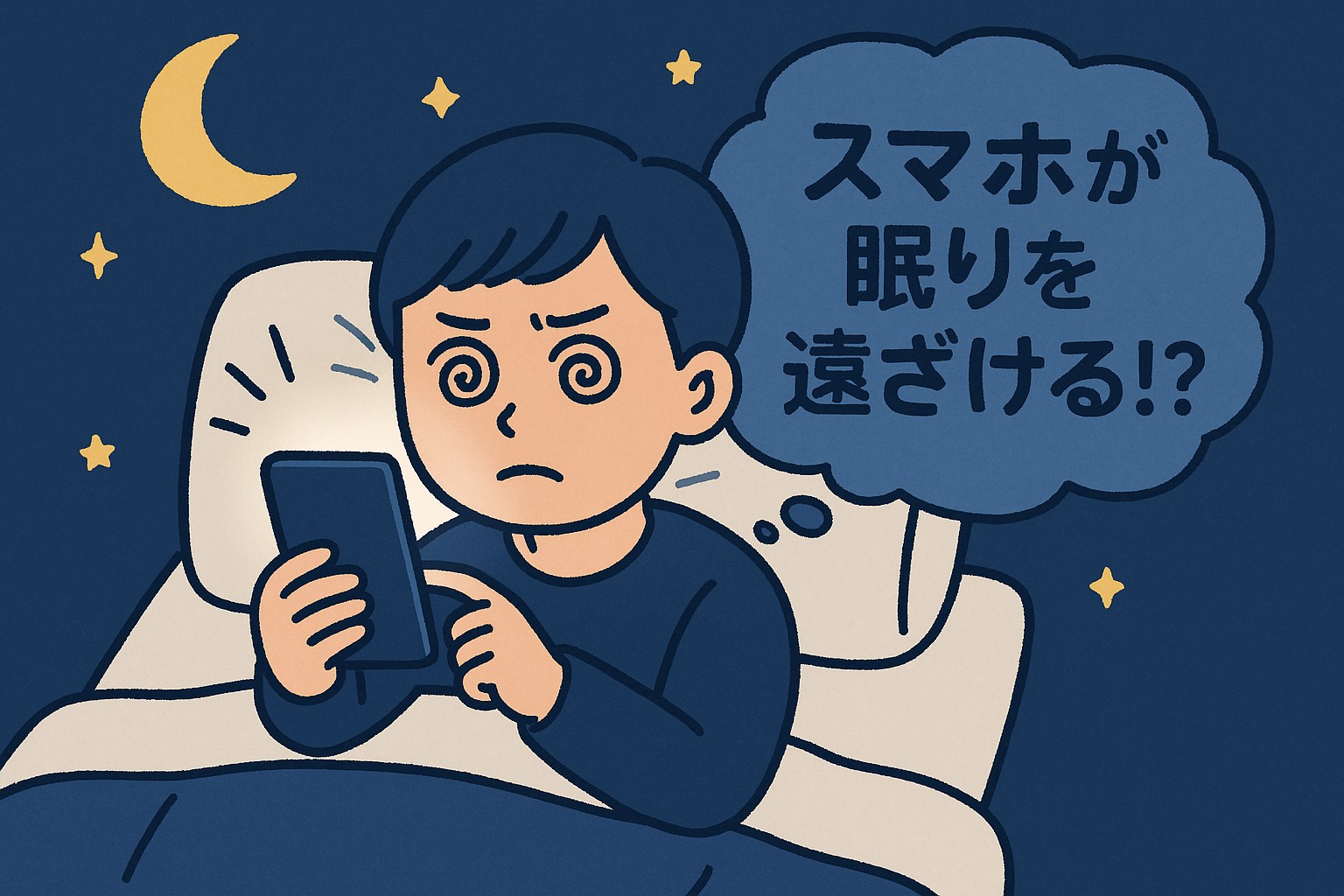 22時以降のスマホ使用、実はこんな影響が…？